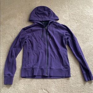 Lululemon heathered purple zip up hoodie size 8